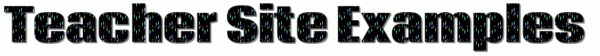 Teacher Sites 